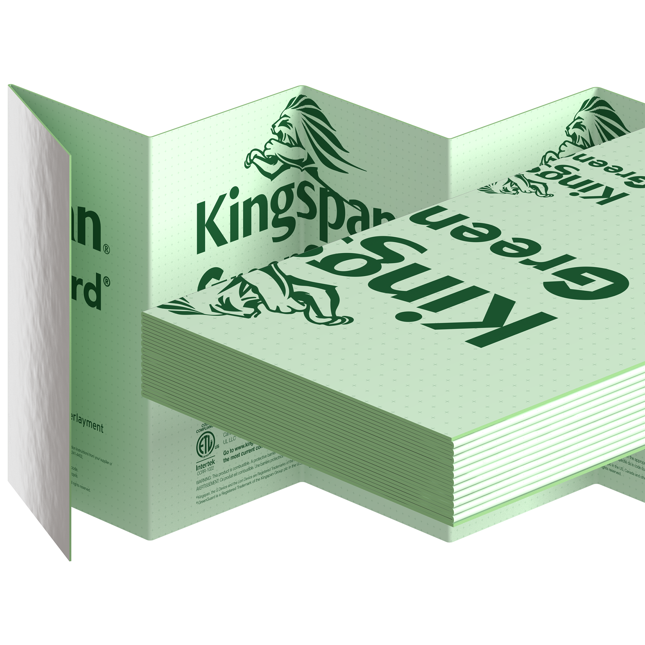 GreenGuard XFP14 Fanfold Underlayment | Kingspan US